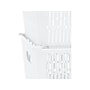 Simplify Slide to Stack Storage Tote, Plastic, White, 2/Pack (25930-WHITE-ST)~#|#~6A33575A-30FC-4F5A-AA8CC8F460EDAB83_sc7