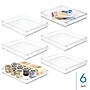 iDESIGN Refrigerator Bins, Clear, 6/Set (27849M6)~#|#~6A36523B-B437-4CE8-BCBD36C1F0A71098_sc7