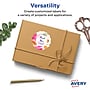 Avery Laser/Inkjet Multipurpose Labels, 2.5"  x 2.5", Matte White, 900/Box (94516)~#|#~6A36AD3B-46A9-4801-9D6120FE64E83E6E_sc7