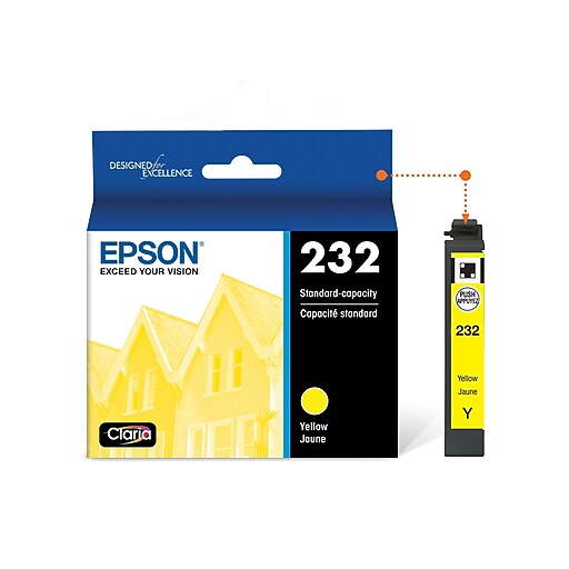 Epson 232 Yellow Standard Yield Ink Cartridge (T232420S) Staples