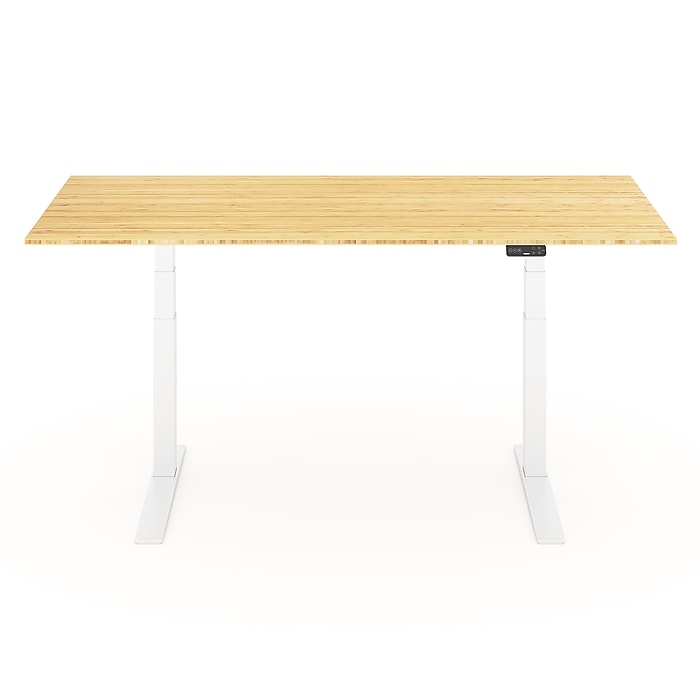 FlexiSpot E7 55 W Height Adjustable Standing Desk White