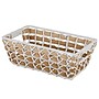 Simplify Natural Paper Rope Small Shelf Tote with Handles, Beige/White (25754-ST)~#|#~6A46C51C-9AB4-49F5-AC2059F5200914AA_sc7