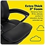 Serta Fairbanks Ergonomic Bonded Leather Executive Big & Tall Chair, 350 lb. Capacity, Black (43675OSS)~#|#~6A47CA4D-041C-457F-BFF46979E3A8BBD7_sc7