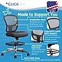 Click365 Armless Mesh Drafting Chair, Grey (CCHR10004B)~#|#~6A47FCE0-71FA-4F9F-B141BAFBB7FC7370_sc7