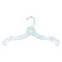 Nahanco 14" Plastic Super Heavy Weight Dress Hanger, Clear, 100/Carton (414)~#|#~6A4BF9BB-E287-419B-B3A856A20D2B1AF0_sc7