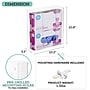 Viva Comfort Double Glove Dispenser, Clear (ADI902-02-MK)~#|#~6A4E4E0A-7EF0-4FAF-BFF4CA616B249381_sc7