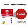 Canon 42 Yellow Standard Yield Ink Cartridge   (6387B002)~#|#~6A52FB66-2B39-4634-A90296900458316E_sc7