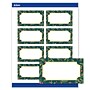 Avery Gold-Teal Berries Matte Blank Card, White, 80/Pack (S00-FEZ)~#|#~6A5351CD-2306-44CB-95AD73BFBD1C34D0_sc7