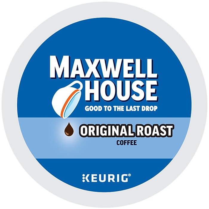 Maxwell House Original Roast Medium Roast K-Cup Coffee Pods 60 Ct. Box
