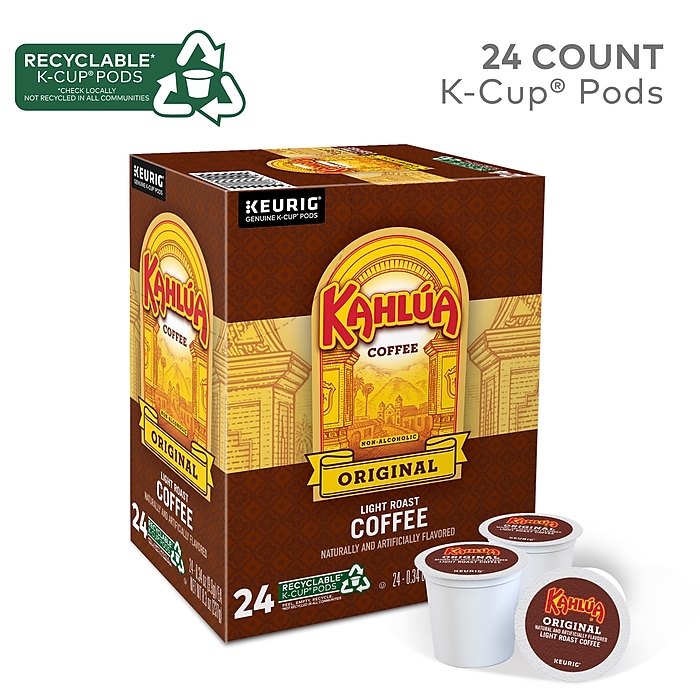 Kahlua Original K-Cups, 24/Box, 4 Box/Carton Kahlua Original K-Cups, 24/Box, 4 Box/Carton