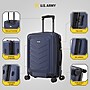 US Army FOX PRO 20" Hardside Suitcase, 4-Wheeled Spinner, TSA Checkpoint Friendly, Navy Blue (USLFPRO00S-BLU)~#|#~6A596053-3E9F-485A-A954DDC37F51D0D6_sc7
