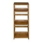 Regency Flip Flop 34" High Square Folding Bookcase- Medium Oak (FFSQ3412MO)~#|#~6A5E3589-31B3-419D-8B2108FF8C03F3C5_sc7