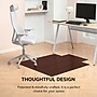 Anji Mountain Plush Bamboo Carpet & Hard Floor Chair Mat with Lip, 47" x 51", Dark Cherry (AMB0500-1003)~#|#~6A600D1F-5B98-4E19-9B81586F561B0BE7_sc7