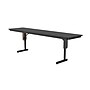 Correll 96"W x 24"D Training Room Table, Laminate, Black Granite (SP2496TF-07)~#|#~6A628C72-2007-4105-A84AF28654ECF3BD_sc7
