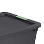 Sterilite 180 Quart Wheeled Latching Storage Tote, Plastic, Flat Gray, 4/Carton (22223V04)~#|#~6A674CC5-4E72-4A16-85BE05119D813774_sc7