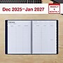 2026 Staples 8" x 11" Weekly & Monthly Appointment Book, Navy (ST58470-26)~#|#~6A675558-B3E5-4B6C-86221FF0F53FFAD3_sc7
