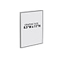 Azar Displays Adhesive Acrylic Wall Sign Holder Frame, 8.5" x 11", Vertical, 3/Pack (122021-3PK)~#|#~6A6C0CAD-7842-43D5-B1609D8256C52C7D_sc7
