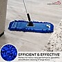 BISON LIFE Kleen Handler Microfiber Dust Mop Head, 6.75" x 18", Blue, 12/Pack (BPES-LEBDM-18-12)~#|#~6A77BDEA-0684-4CCF-81B91A15EB2103E3_sc7