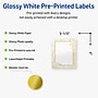 Avery Laser/Inkjet Rectangle Multipurpose Labels, 4" x 3-1/3", White, 40/Pack (S00-EVW)~#|#~6A790BC3-492B-4F99-BABF2E64A0D89FDD_sc7