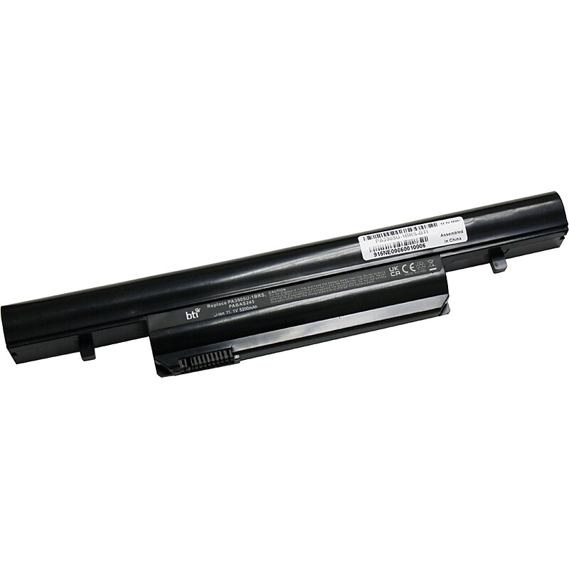 Battery Technology Li-Ion Replacement Battery for Toshiba, 4440mAh (PA3905U-1BRS-BTI) image 1