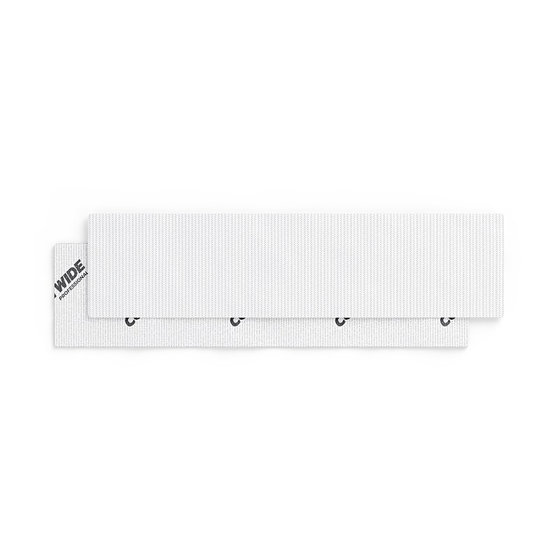 Coastwide Professional Microfiber Wet Mop Pad, 4.5" x 19", White, 500/Carton (CW63404CT) image 1