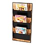 Mind Reader 3-Pocket Wood and Metal Wall Mountable Wall File, Letter Size, Black (WALLPOCKET-BLK)~#|#~6A8FCCE0-A8C8-4EAC-8CBE4B23FBFD6F52_sc7
