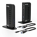 Plugable USB 3.0 and USB-C Universal Laptop Docking Station for Windows