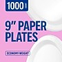 Perk™ Economy Paper Plates, 9", White, 1000/Carton (PK56516CT)~#|#~6A910835-DA7B-4A12-BA1FB12AF964899C_sc7