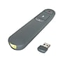 Targus Control Plus EcoSmart Presenter with Laser Pointer, Gray (AMP06704AMGL)~#|#~6A91F107-B1CD-4EB0-AB5FB2BD7A19A8BF_sc7