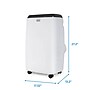 Black & Decker 115-Volt 10,000 BTU (6,000 BTU SACC/CEC) Portable Air Conditioner with Remote, White (BPT06WTB)~#|#~6A9301E1-FA35-4167-B0480F4D8124AD79_sc7