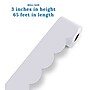 Carson Dellosa Rolled Scalloped Bulletin Board Border, 3" x 65', Whisper Gray (108538)~#|#~6A9468BC-F20A-4668-AA59CC77029E5C51_sc7
