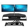 VersaDesk PowerPro Elite Corner Standing Desk Converter with Programmable Switch, USB Port, Mobile App, 36 x 31 Inch, Black~#|#~6A94758B-BF79-40D4-80C95474817AFE64_sc7
