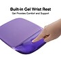 Staples TECH Gel Non-Skid Mouse Pad/Wrist Rest Combo, Purple (18265)~#|#~6AA3A8F5-58E3-4421-B26F0D73D0293D0C_sc7