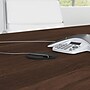 Bush Business Furniture 96W x 42D Boat Shaped Conference Table with Wood Base, Black Walnut (99TB9642BWK)~#|#~6AAAB169-4213-4F52-B04E8FF4F47967E3_sc7