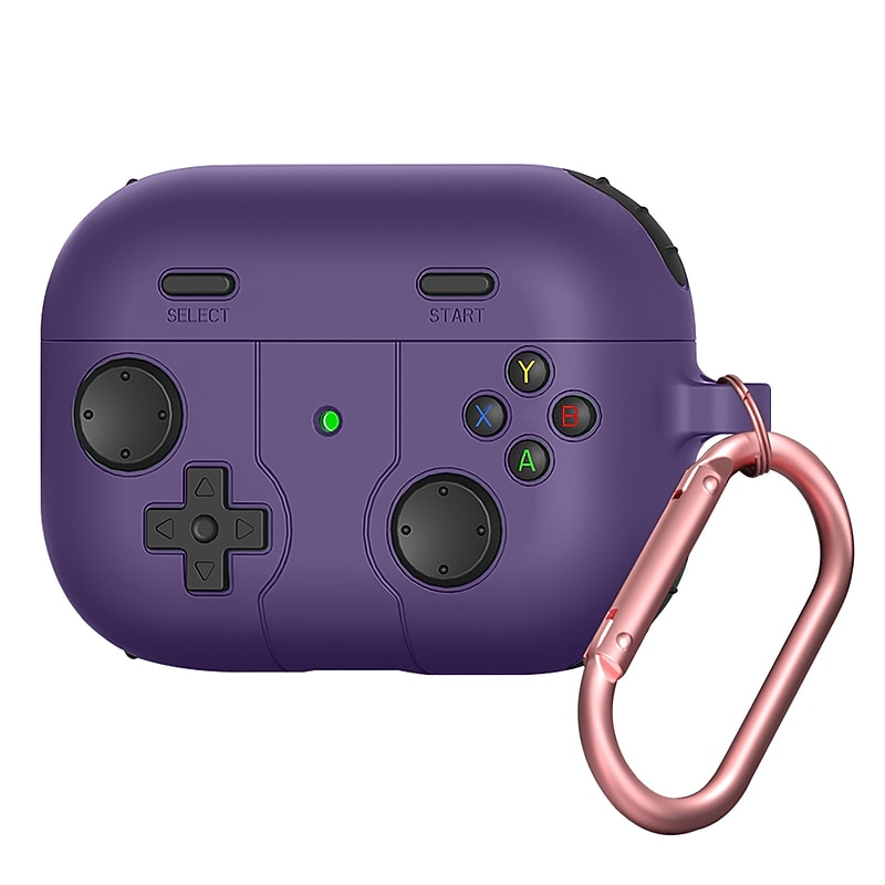 SaharaCase Inspire Series Silicone Case with Premium Clip for Airpods Pro 3, Shock Absorbing, Purple Orchid (HP00227) image 1