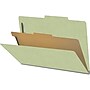 Medical Arts Press Pressboard Classification Folder, 1 Divider, 2" Expansion, Legal Size, Peridot Green, 10/Box~#|#~6AAF208E-5232-48F9-BE4BBAB6C0CC3DA8_sc7