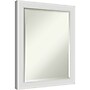 Amanti Art Flair Soft White Narrow Frame Wall Mirror, 28" x 22" (A42674960844)~#|#~6AAF6392-A8C4-41F6-A13D93080A263387_sc7
