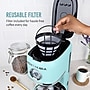 Nostalgia Classic Retro 10-Cups Automatic Drip Coffee Maker, Aqua (NCRCOF10AQ6A)~#|#~6AB8DA53-327D-4804-A6FB7891397261E1_sc7