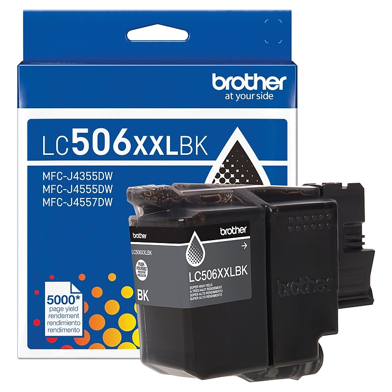 Brother LC506XXL Black Super High Yield Ink Cartridge (LC506XXLBKS) image 1