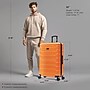 InUSA Trend 34.05" Hardside Suitcase, 4-Wheeled Spinner, TSA Checkpoint Friendly, Orange (IUTRE00XL-ORA)~#|#~6AB9FDBD-8091-4BA8-A011A6BBDB639ADF_sc7