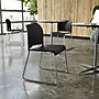 Flash Furniture Hercules Kenai Office Reception Stack Chairs, Black Plastic/Chrome Frame, 5/Pk (5RUT239ANBKCR)~#|#~6ABCECE6-A2E2-4F16-A7BD7335583EA9BB_sc7