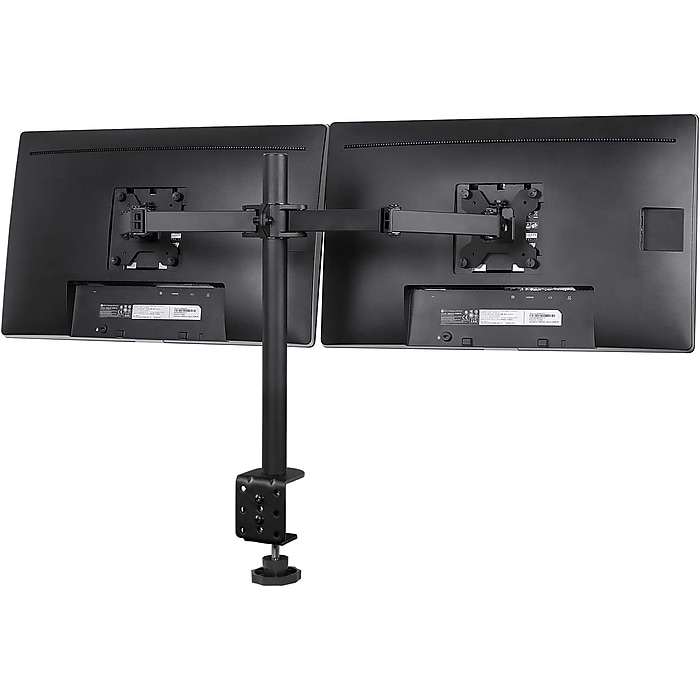 Mount-lt! Full Motion Dual Monitor Desk Mount, Up to 32
