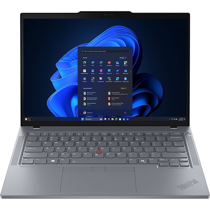Lenovo ThinkPad T14 Gen 6 14" Touchscreen AI Laptop, Intel Core Ultra 7 255U, 2GHz, 32GB RAM, 512GB SSD, Windows 11 Pro image 1