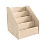 Flash Furniture Bright Beginnings 4-Section Book Display Unit, 19"H x 17.25"W x 17.25"D, Brown (MK-KE24305-GG)~#|#~6AC31145-7AC7-405D-9B57EA60DE2BE77B_sc7