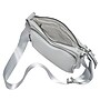 Nicci Cross-Body Bag with Front Zipper Pocket, Light Grey (NH08-LGRY)~#|#~6AC418D7-B997-4C35-91F798F1DD4B23A9_sc7