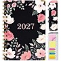 2027 Excello Brands 6" x 8" Weekly & Monthly Standard Planner, Paperboard Cover, Black Floral Pink (FSHN-CY27-58-06)~#|#~6AC4F76C-0AB2-4D60-984E06ABA038C46B_sc7