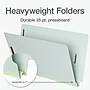 Pendaflex Classification Folder, 1" Expansion, Legal Size, Light Green, 25/Box (47705)~#|#~6AC86503-F17A-444F-8B1BEA23E094A01B_sc7