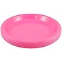 JAM PAPER 7" Plastic Plates, Fuchsia Pink, 80 Plates/Pack (2255320680g)~#|#~6ACB9EB3-6093-4158-9501CEA80DAC21D7_sc7