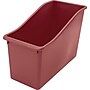 Teacher Created Resources Plastic Book Bin, 5.50" x 11.38" x 7.50", Deep Rose, 6/Bundle (TCR20978-6)~#|#~6AD446EC-B5F2-4FC3-AE633920B910C498_sc7
