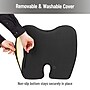 Mind Reader Memory Foam Office Chair Ergonomic Orthopedic Cushion, Black (ORTHOCUSH-BLK)~#|#~6AD5DA10-7921-4948-92F901229A60BE38_sc7